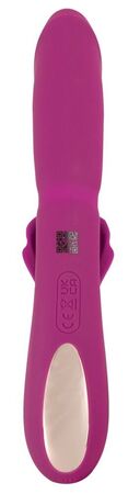 Лиловый вибратор-кролик 4 Function Vibrator - 24 см.